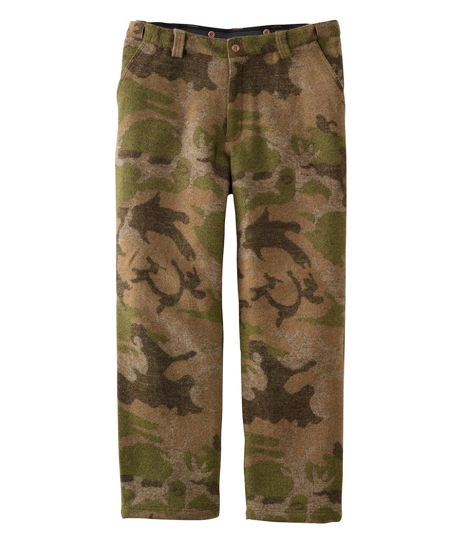Camouflage Men's Maine Guide Wool Pants with PrimaLoft