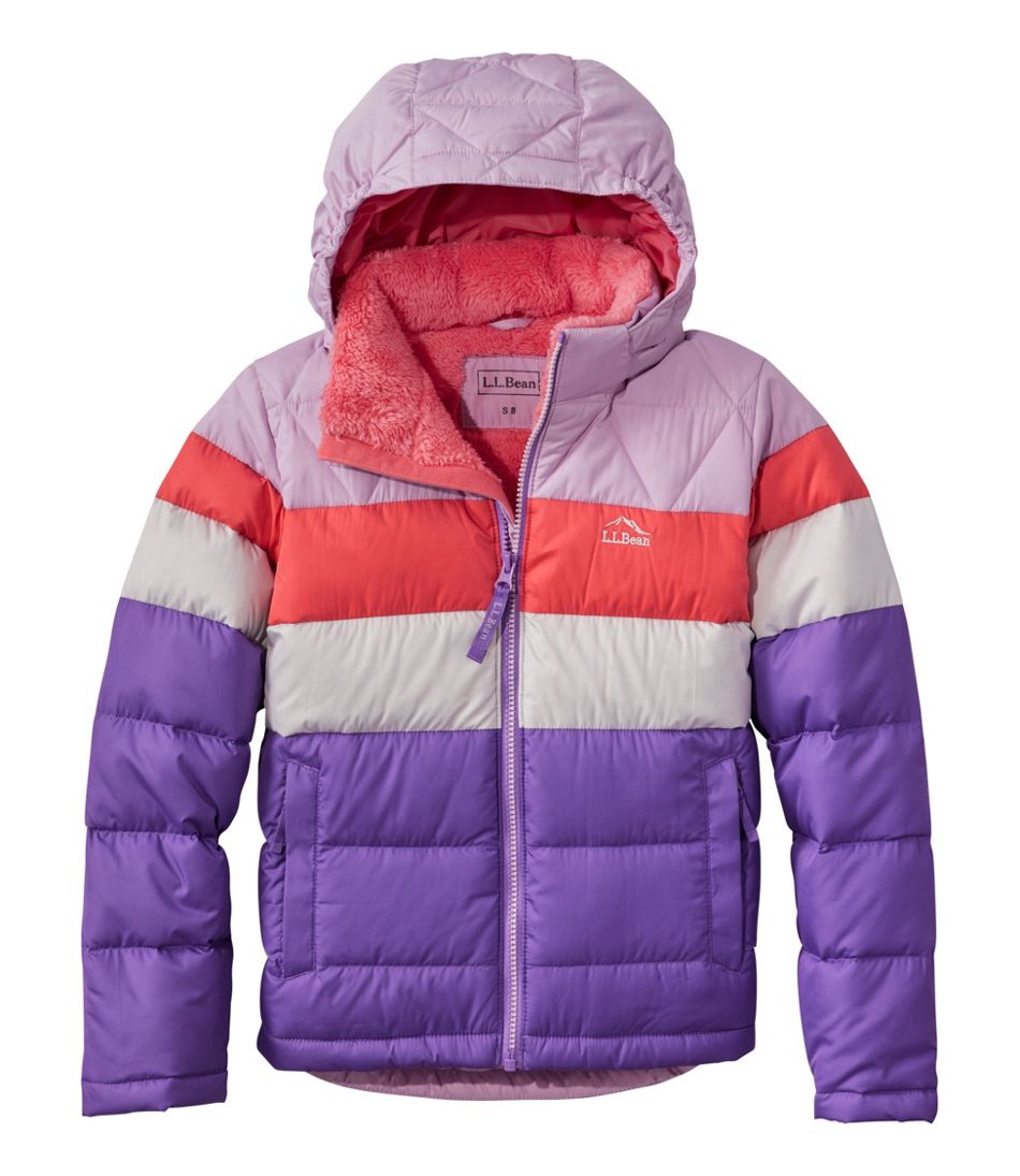 Kids' Bean's Down Jacket Colorblock
