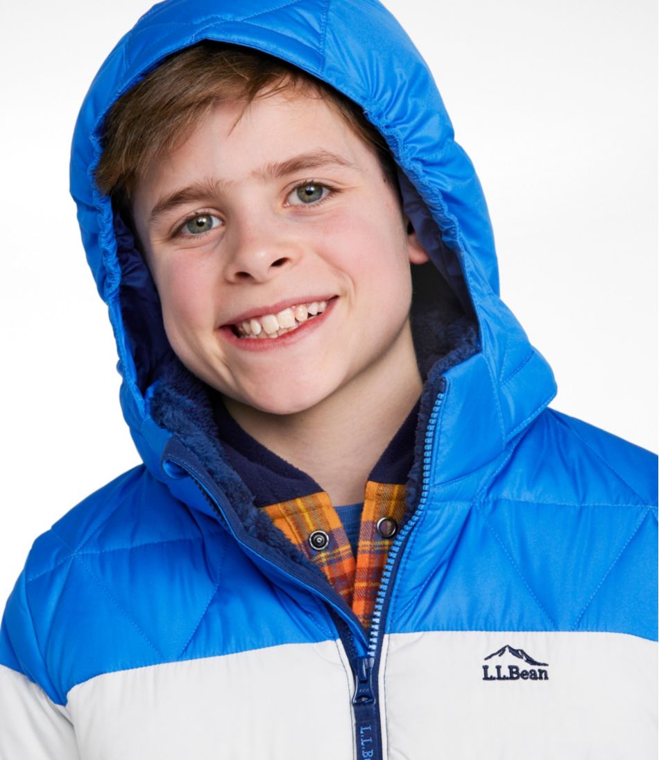 Kids' Bean's Down Jacket Colorblock
