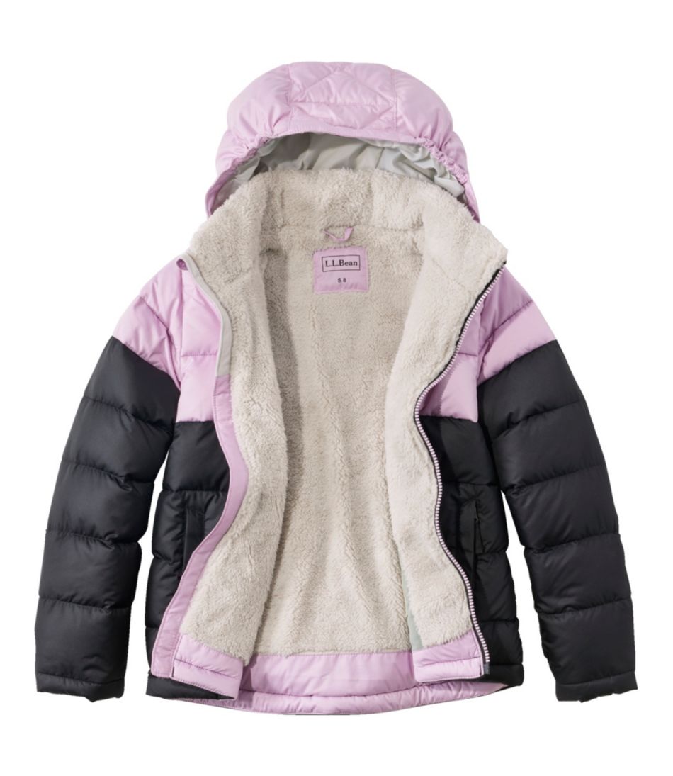 Kids' Bean's Down Jacket Colorblock