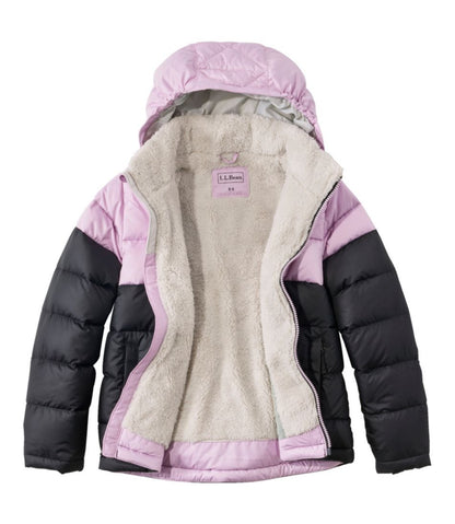 Kids' Bean's Down Jacket, Colorblock