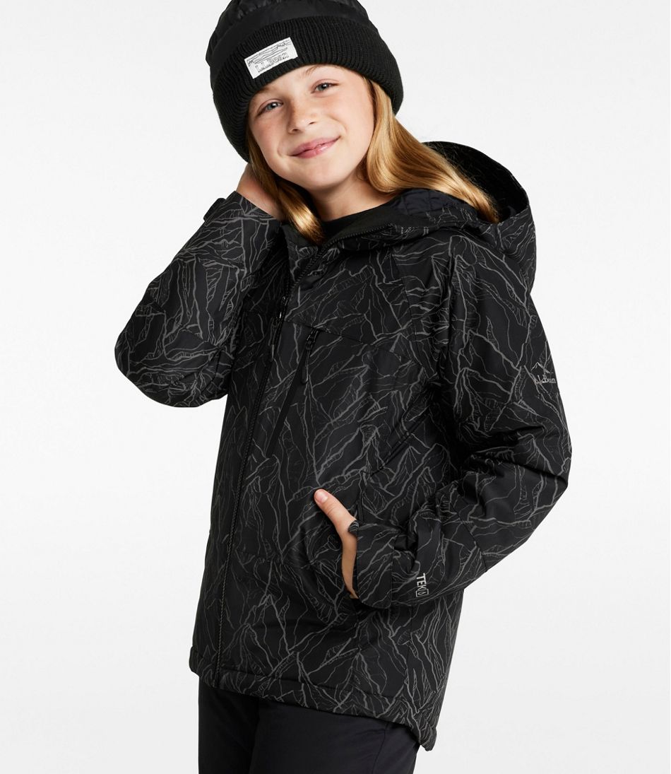 Kids' Waterproof Wildcat Reflective Ski Jacket