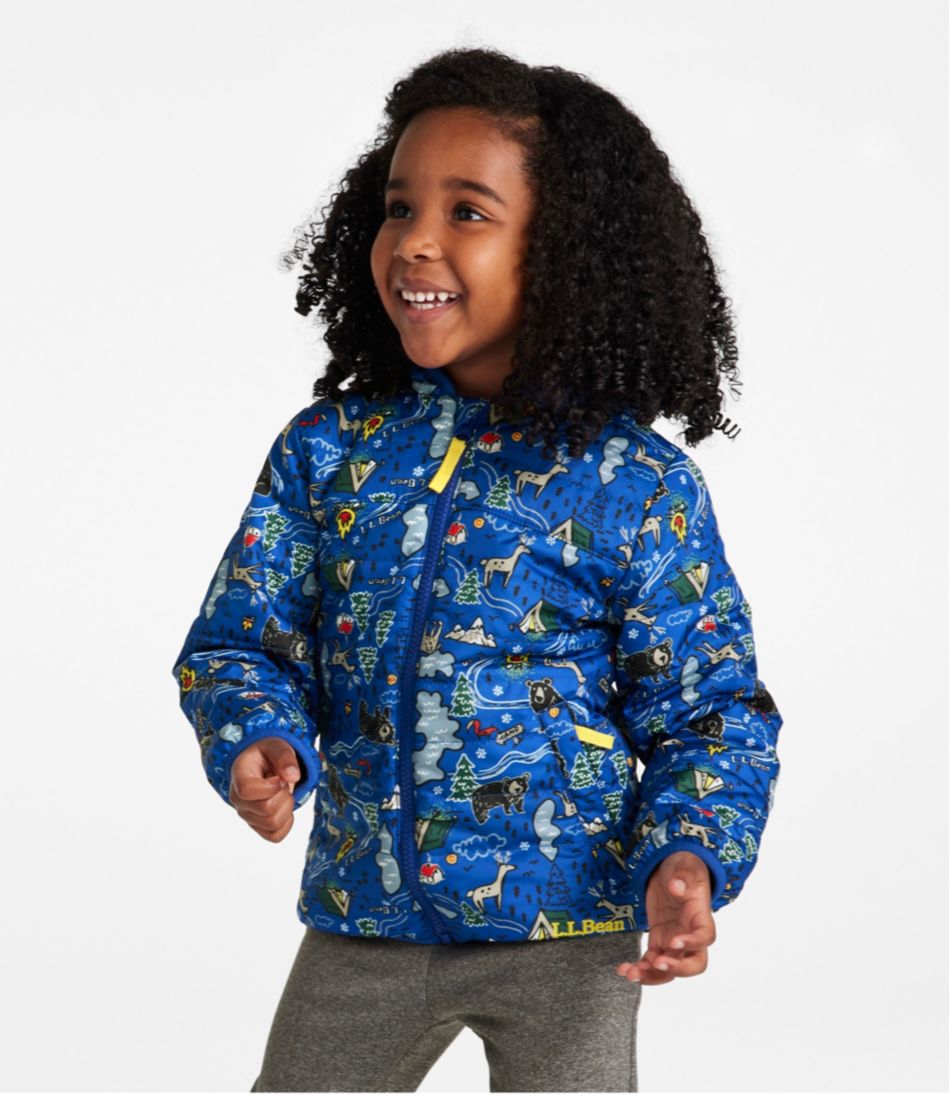 Print Infants' and Toddlers' Fleece-Lined Insulated Jacket