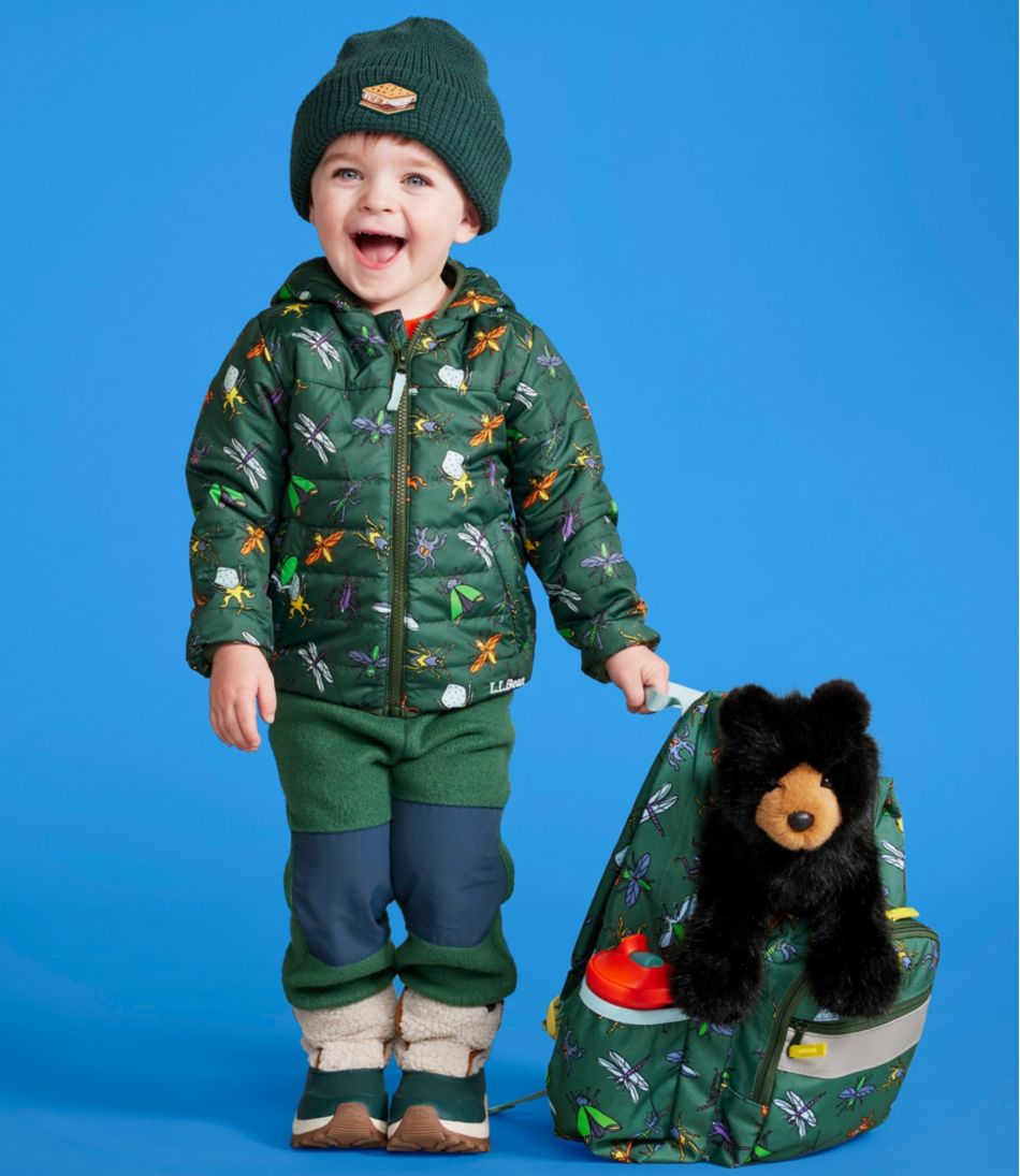 Print Infants' and Toddlers' Fleece-Lined Insulated Jacket