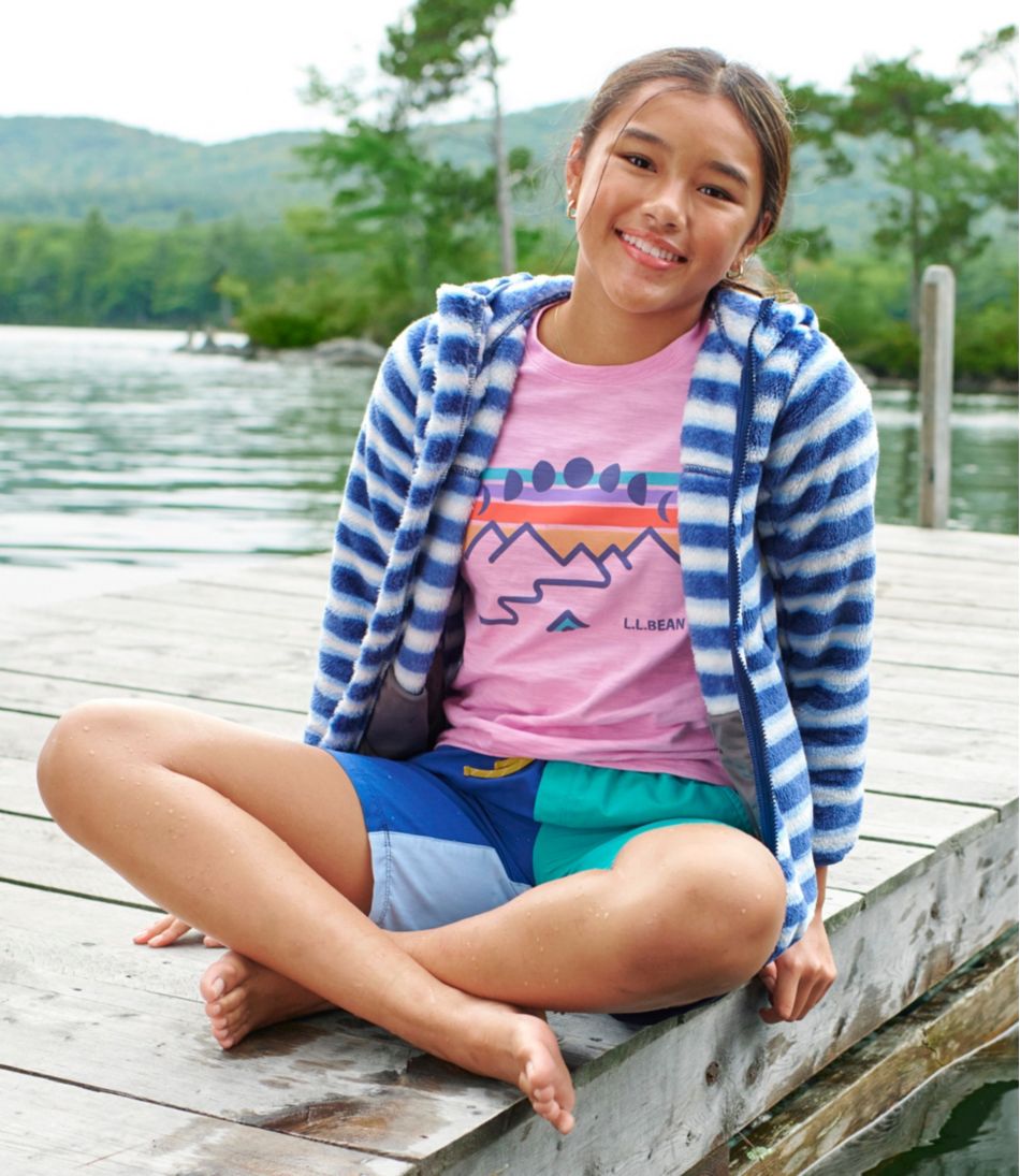Kids' L.L.Bean Hi-Pile Fleece, Print