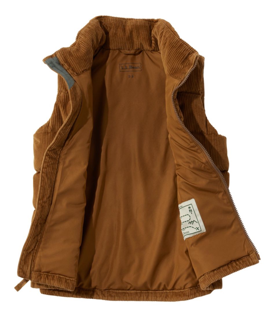 Kids' Bean's Down Corduroy Vest