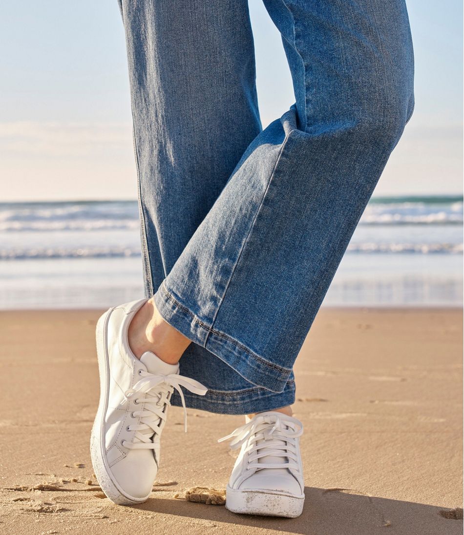 Full-Grain Leather Women's Eco Bay Oxfords
