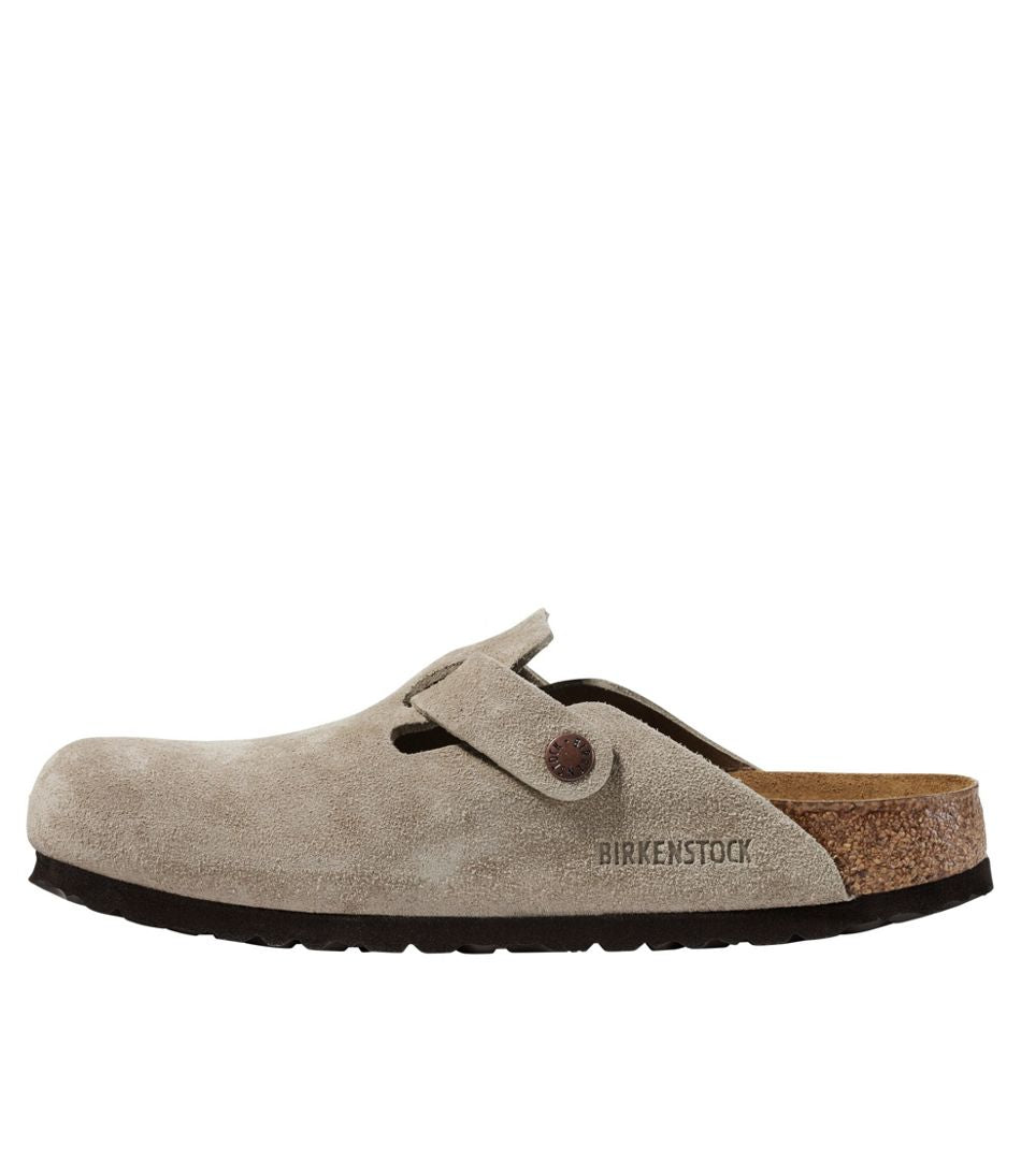 Suede Soft Footbed Women's Birkenstock Boston Clogs
