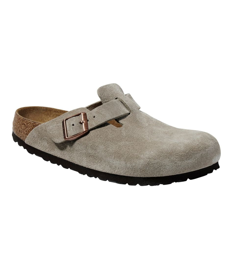 Suede Soft Footbed Women's Birkenstock Boston Clogs