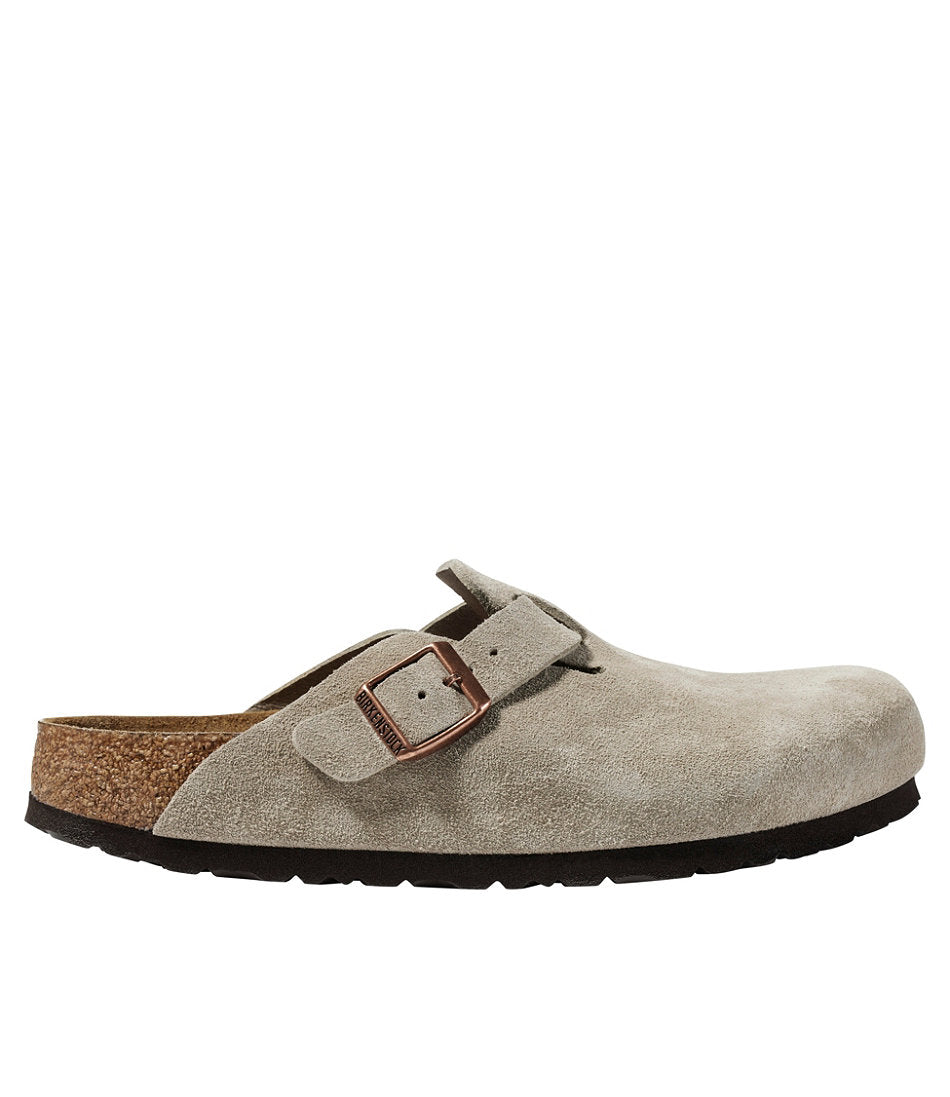 Suede Soft Footbed Women's Birkenstock Boston Clogs