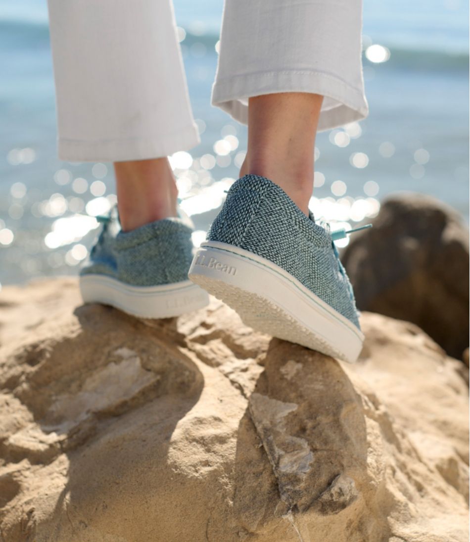 Fabric Women's Higgins Beach 4-Eye Slip-Ons