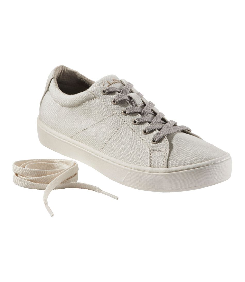 Women's Eco Bay Canvas Sneakers Lace-Up