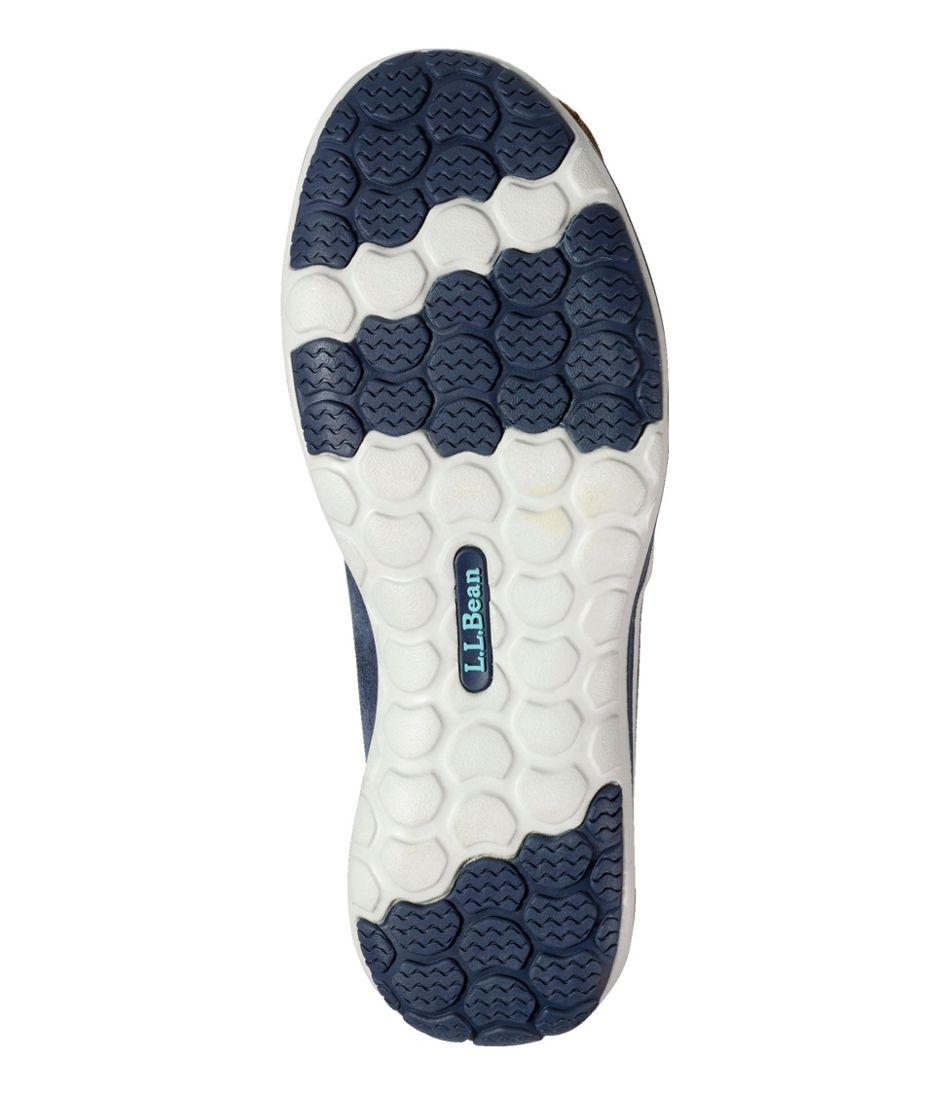 Nubuck Women's Back Cove Stretch Slip-Ons