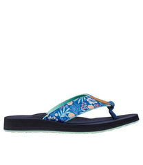 Woven Print Women's Maine Isle Flip-Flops