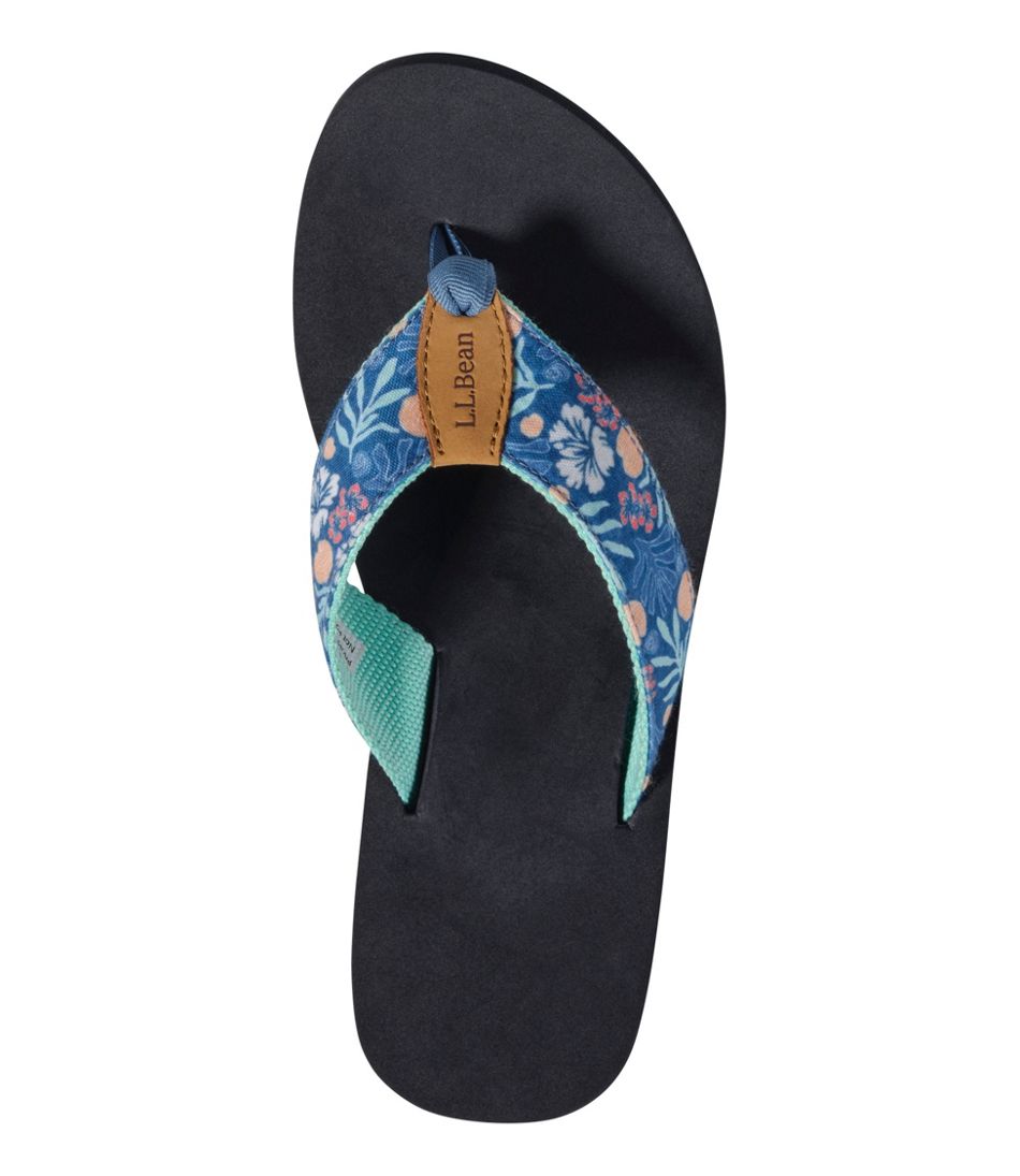 Woven Print Women's Maine Isle Flip-Flops