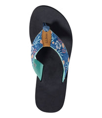 Woven Print Women's Maine Isle Flip-Flops