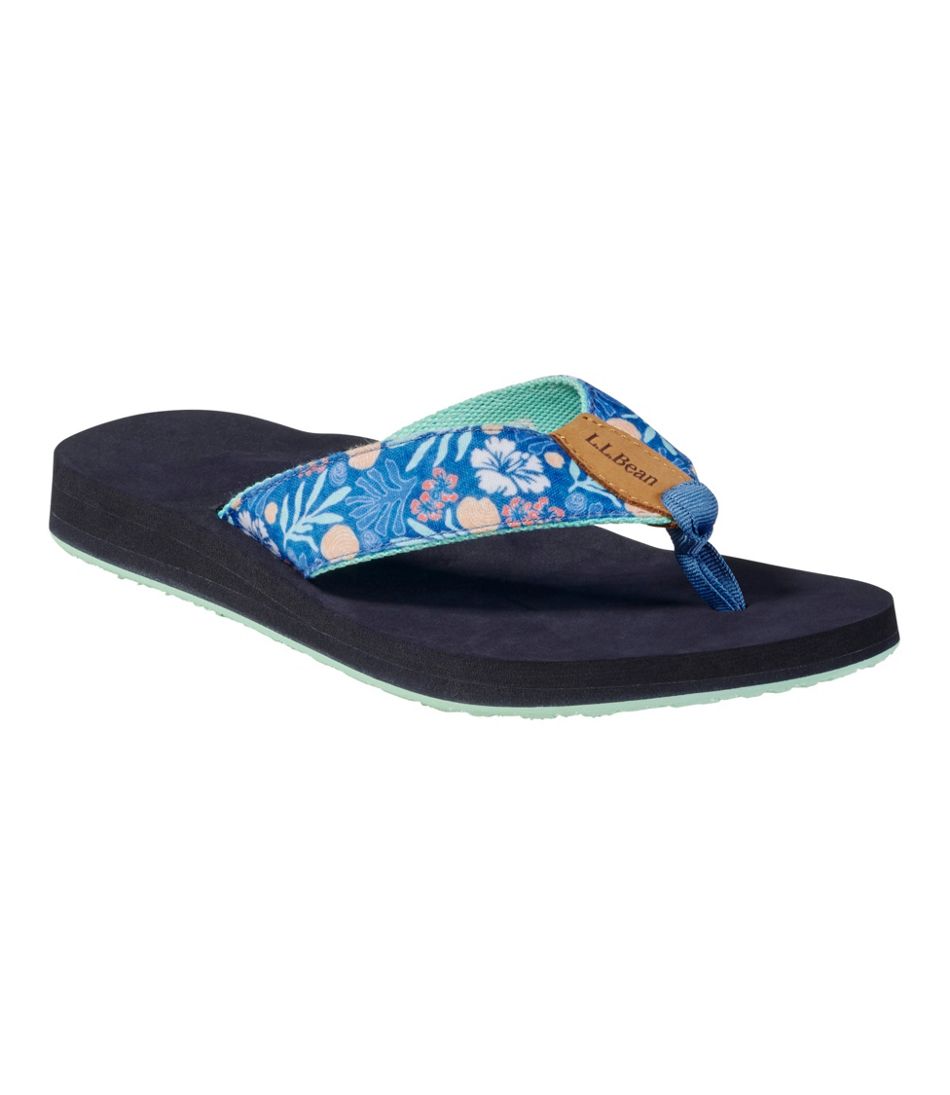 Woven Print Women's Maine Isle Flip-Flops
