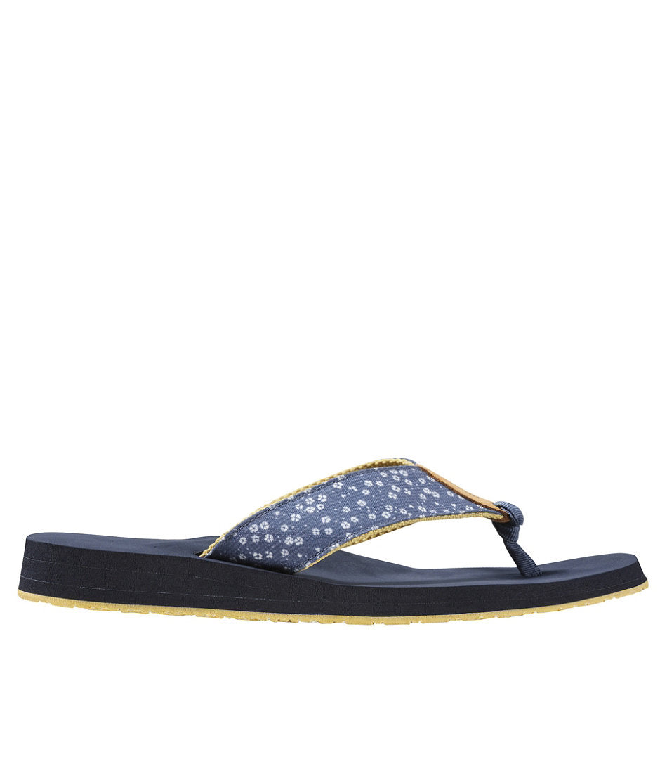 Woven Print Women's Maine Isle Flip-Flops