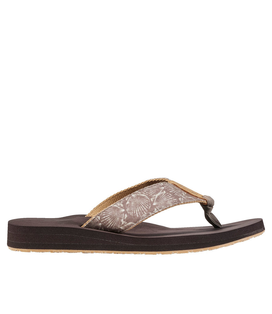 Woven Print Women's Maine Isle Flip-Flops