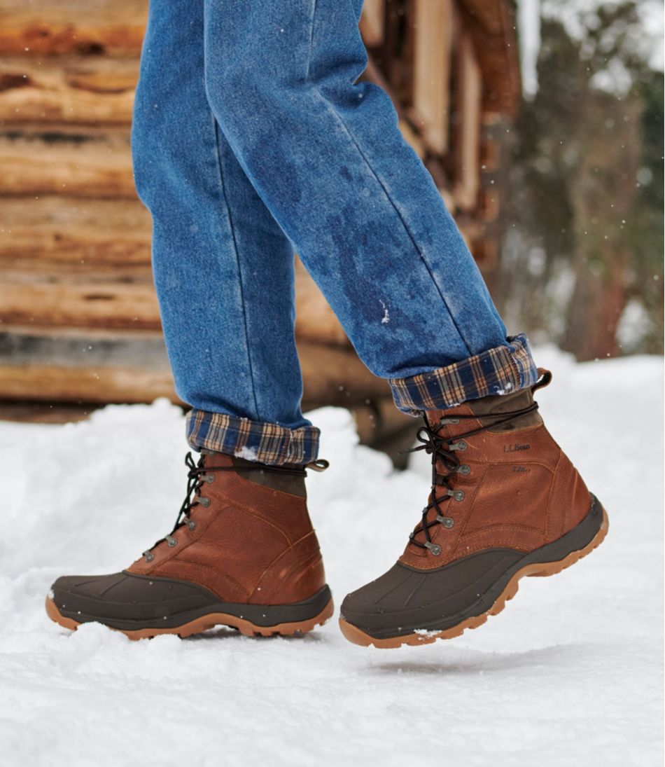 Leather Lace-Up Men's Storm Chaser Boots 5