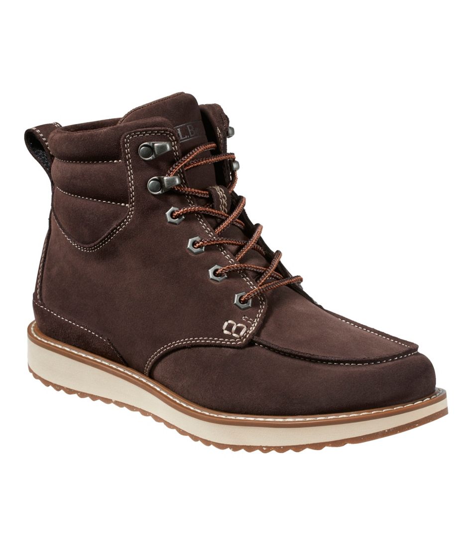 Men's Stonington Boots Suede Moc-Toe