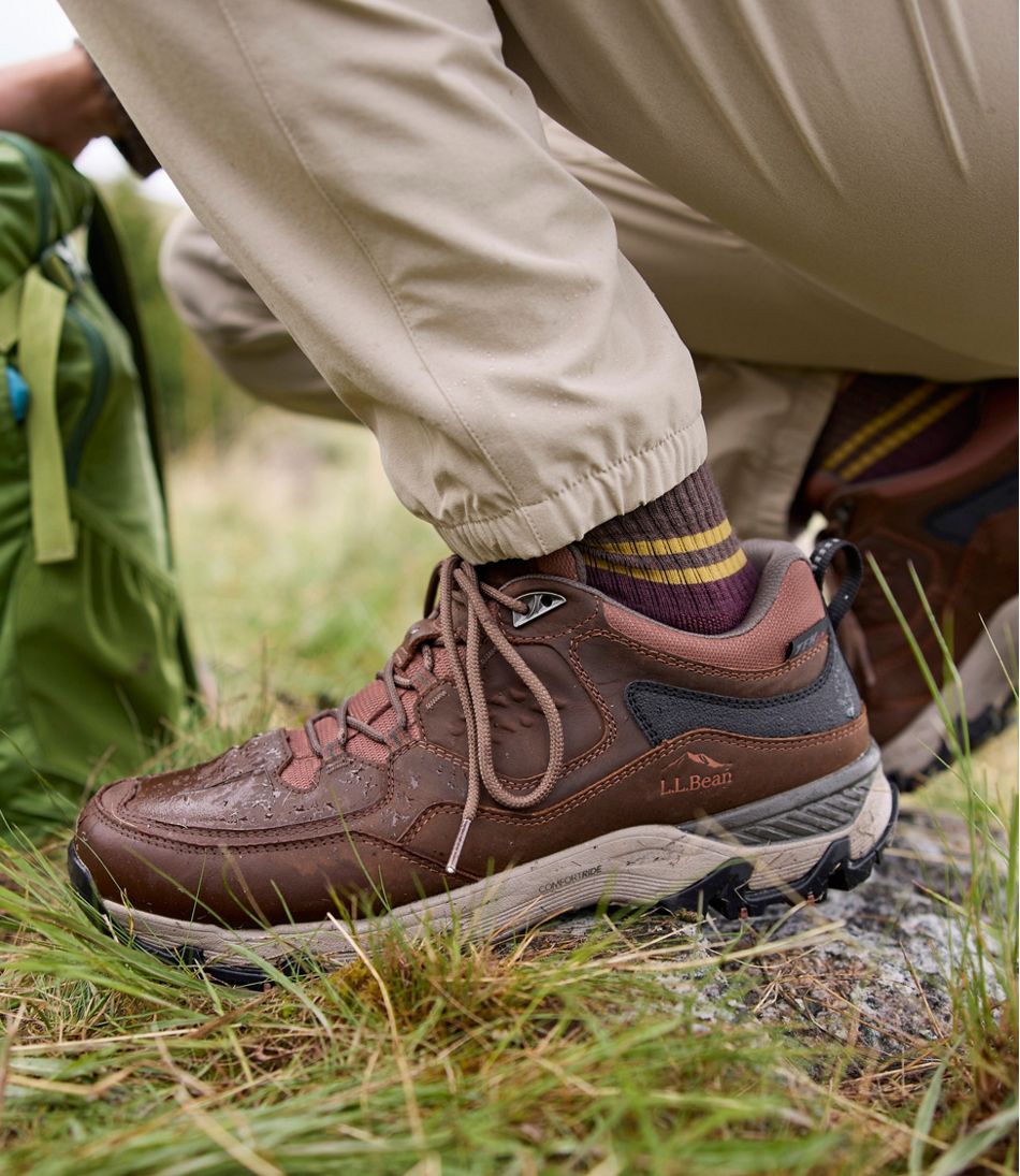 Men's Trail Model X Waterproof Hiking Shoes Leather