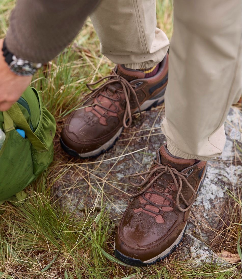 Men's Trail Model X Waterproof Hiking Shoes Leather