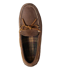 Men's Handsewn Slippers Flannel-Lined