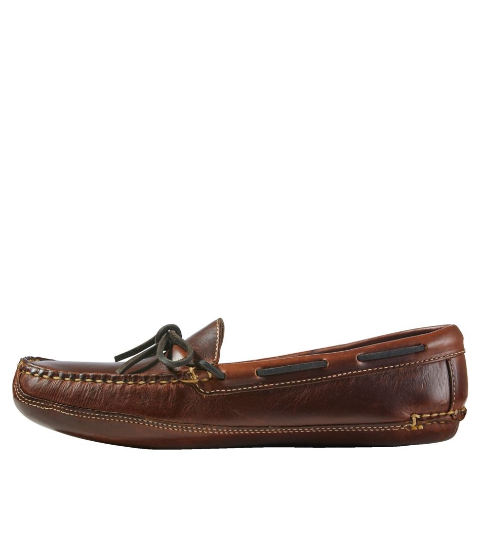 Men's Leather Double-Sole Slippers Leather-Lined