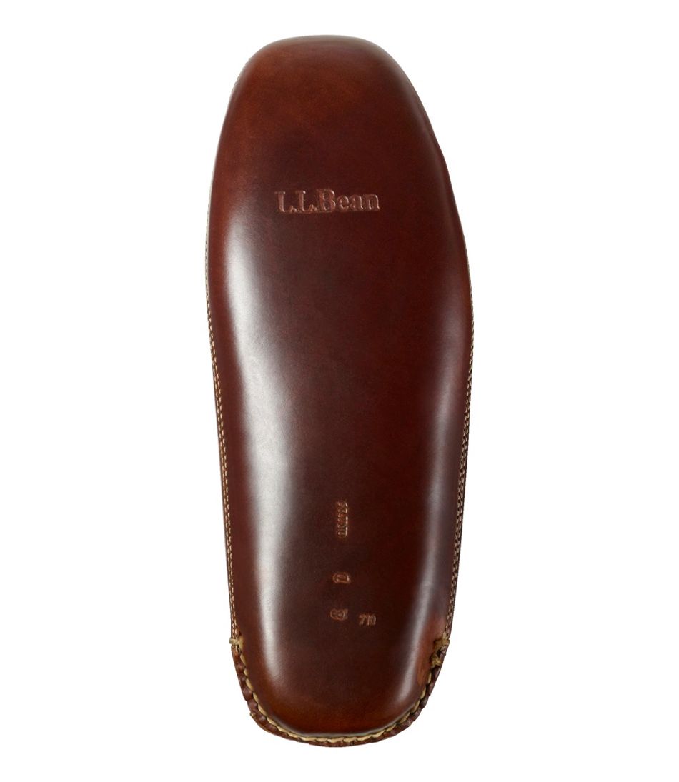 Men's Leather Double-Sole Slippers Leather-Lined