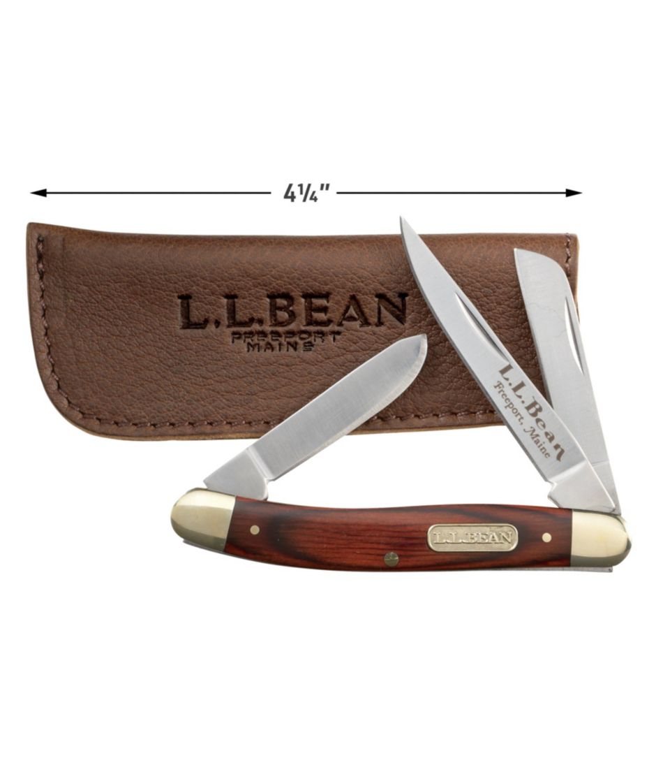 Double L® Pocket Knife Three Blade