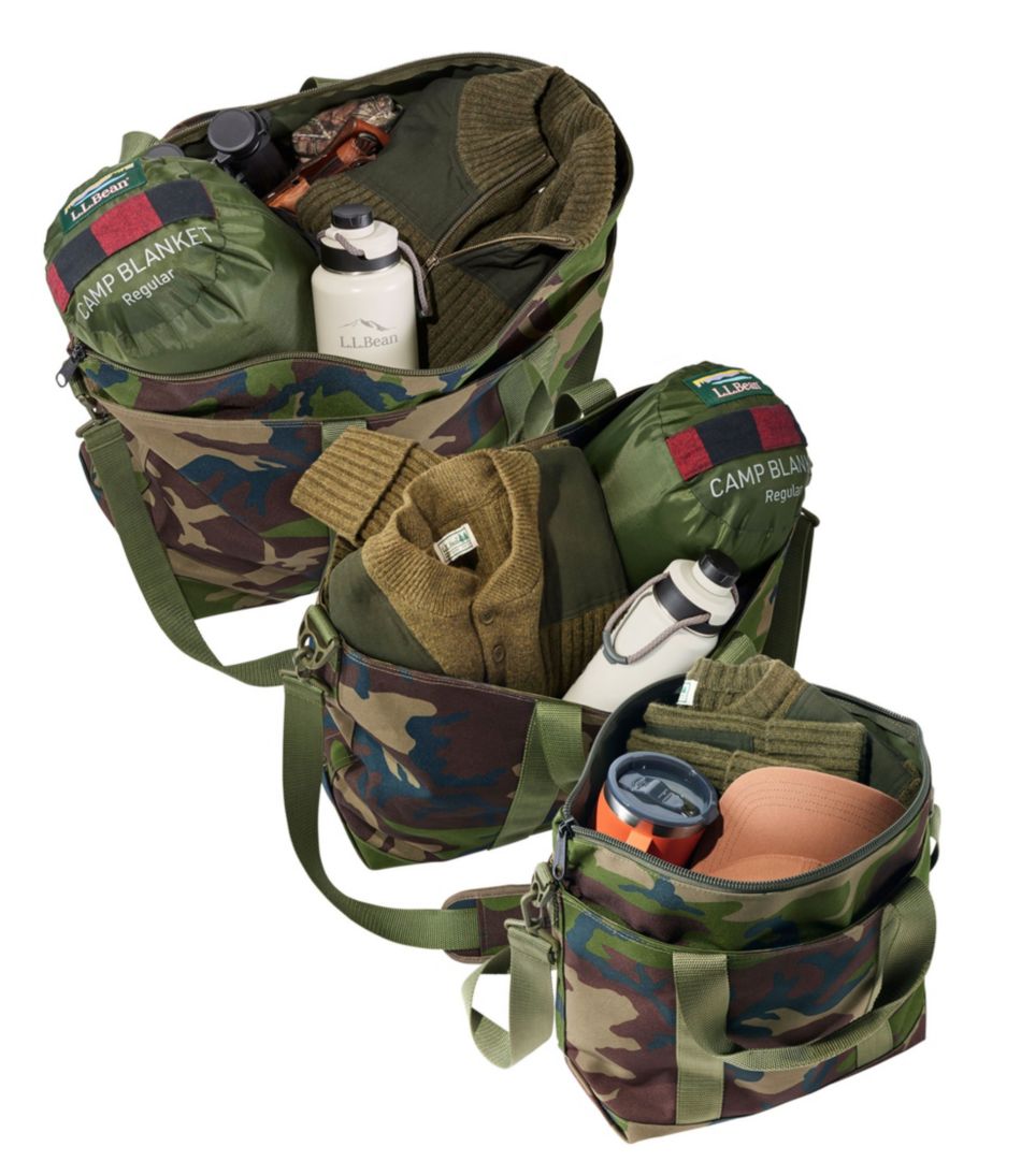 Zip Hunter's Tote Bag With Strap Camo