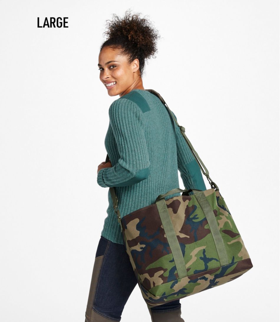 Zip Hunter's Tote Bag With Strap Camo
