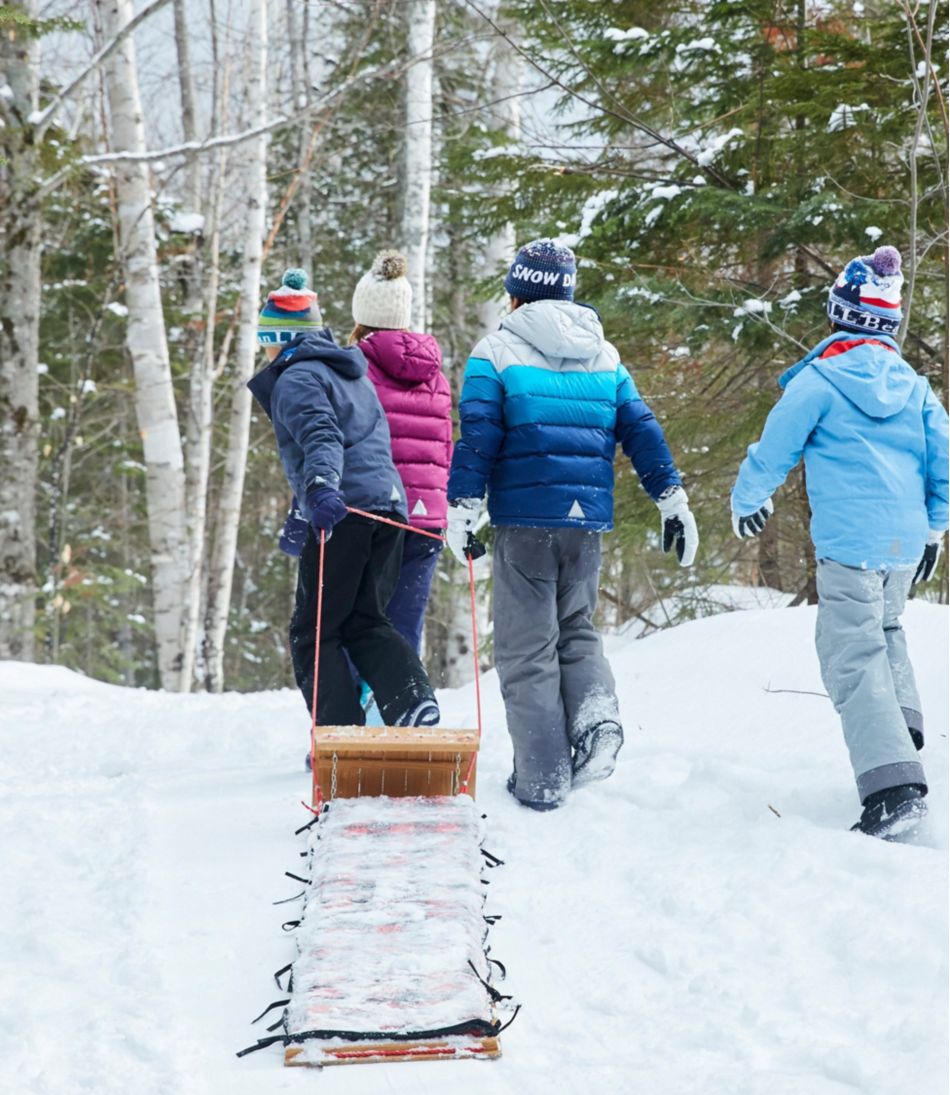 L.L.Bean Toboggan and Cushion Set