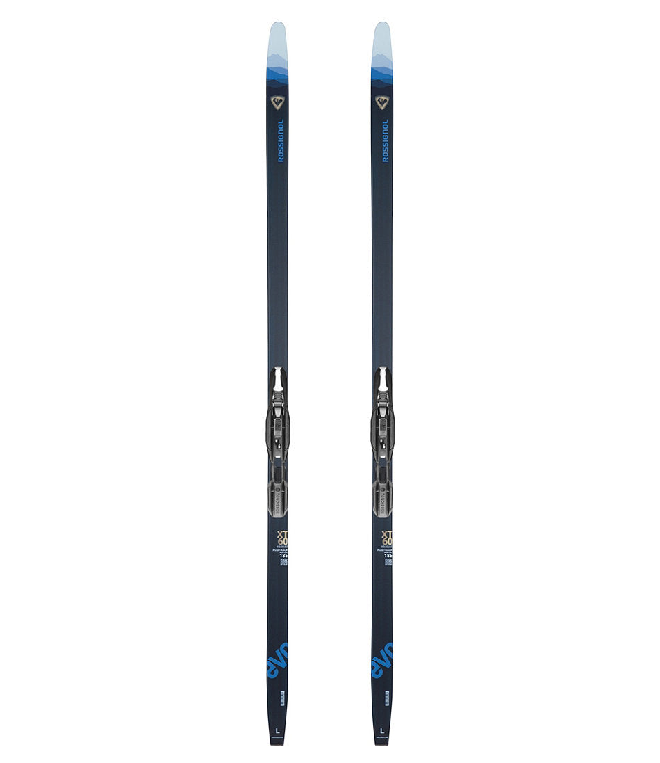 Adults' Rossignol EVO XT 60 Positrack Ski With Mounted Tour Step In Binding