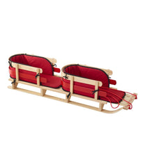 Kids' Pull Sled and Cushion Set Tandem