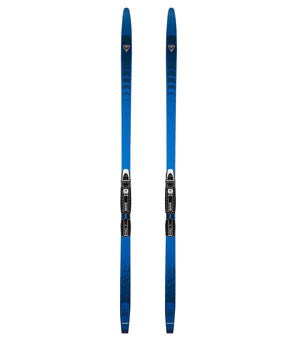 Adults' Rossignol BC 65 Backcountry Skis with NNN BC Auto Bindings