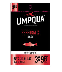 3-Pack Umpqua Perform X Trout Leader