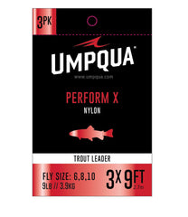 3-Pack Umpqua Perform X Trout Leader
