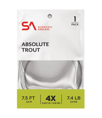 Scientific Anglers Absolute Trout Leader 7.5'