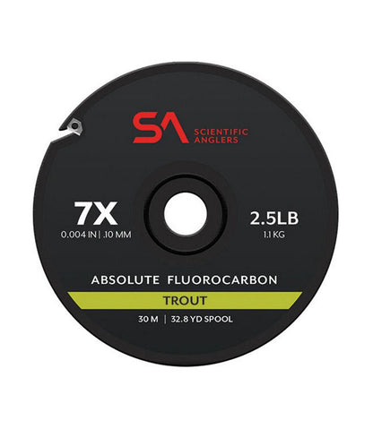 Scientific Anglers Absolute Trout Fluorocarbon Tippet, 30 Meters