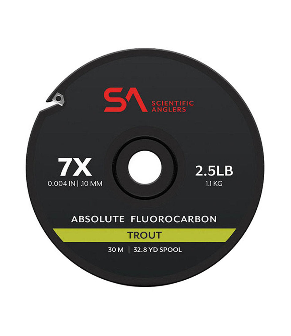 30 Meters Scientific Anglers Absolute Trout Fluorocarbon Tippet