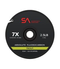 30 Meters Scientific Anglers Absolute Trout Fluorocarbon Tippet