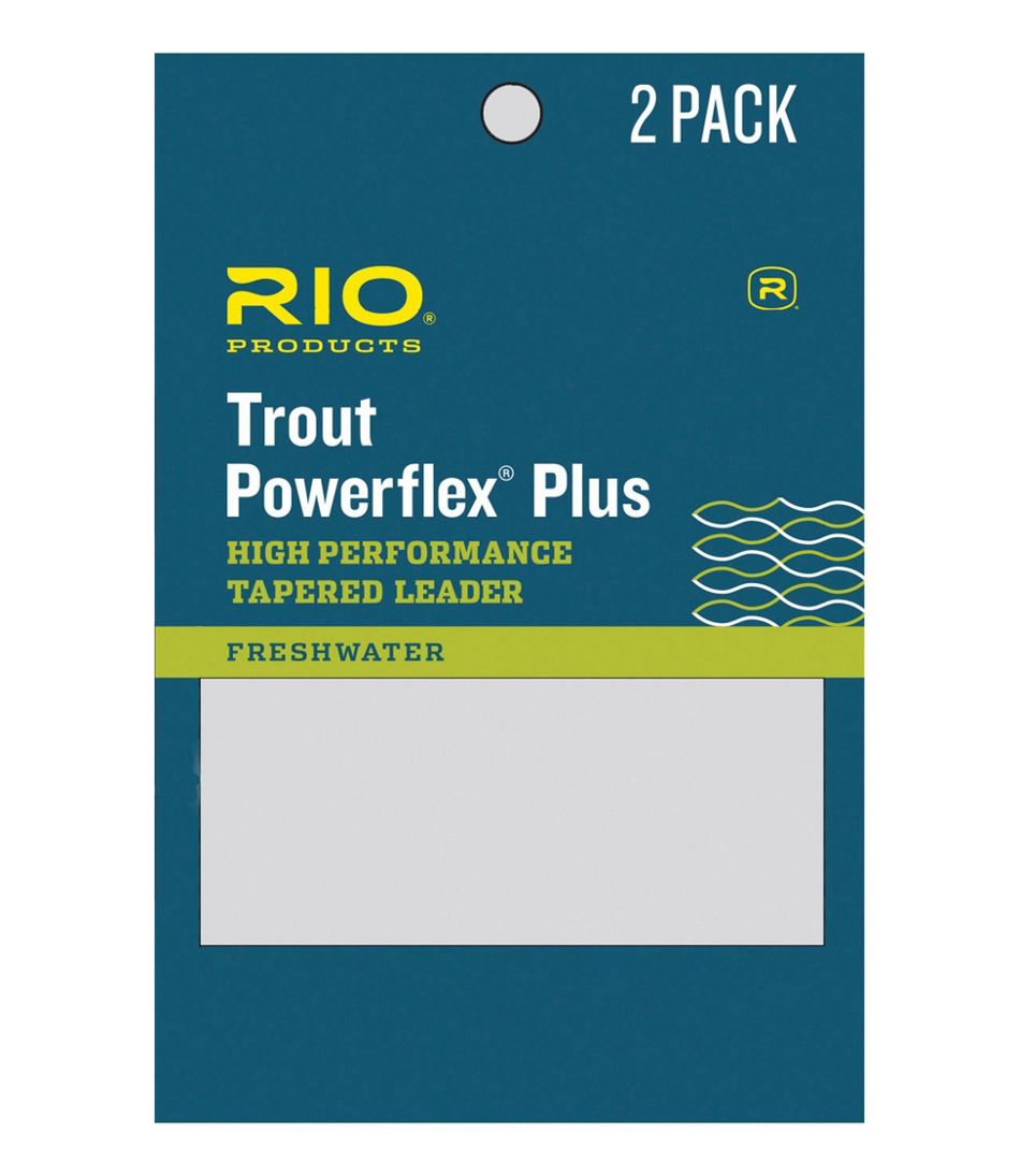 Rio Powerflex Plus 9' Tapered Leaders 2-Pack