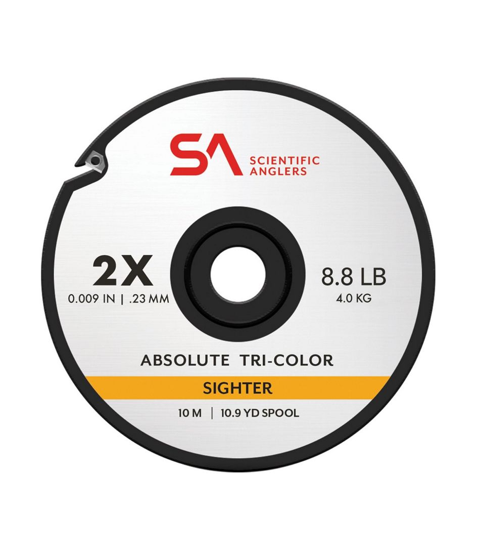 Scientific Angler Absolute Tri-Color Sighter Tippet 10 meters