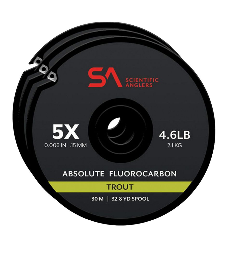 30 meter Scientific Anglers Absolute Fluorocarbon Tippet Pack