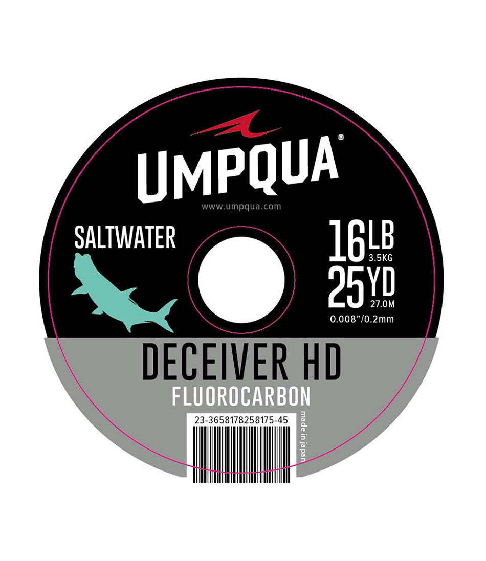 Umpqua Deceiver HD Big Game Fluorocarbon Tippet 25 yds.