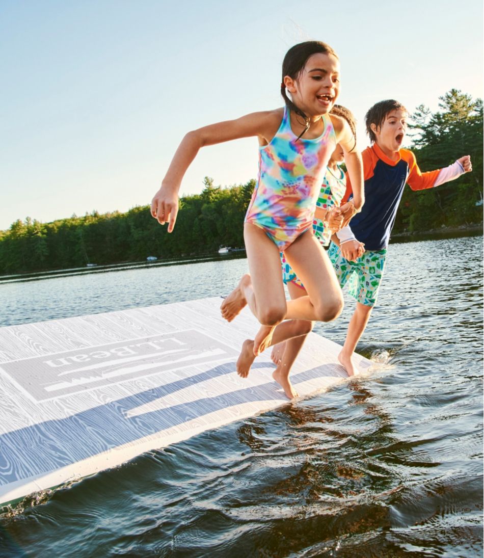 L.L.Bean Inflatable Swim Dock