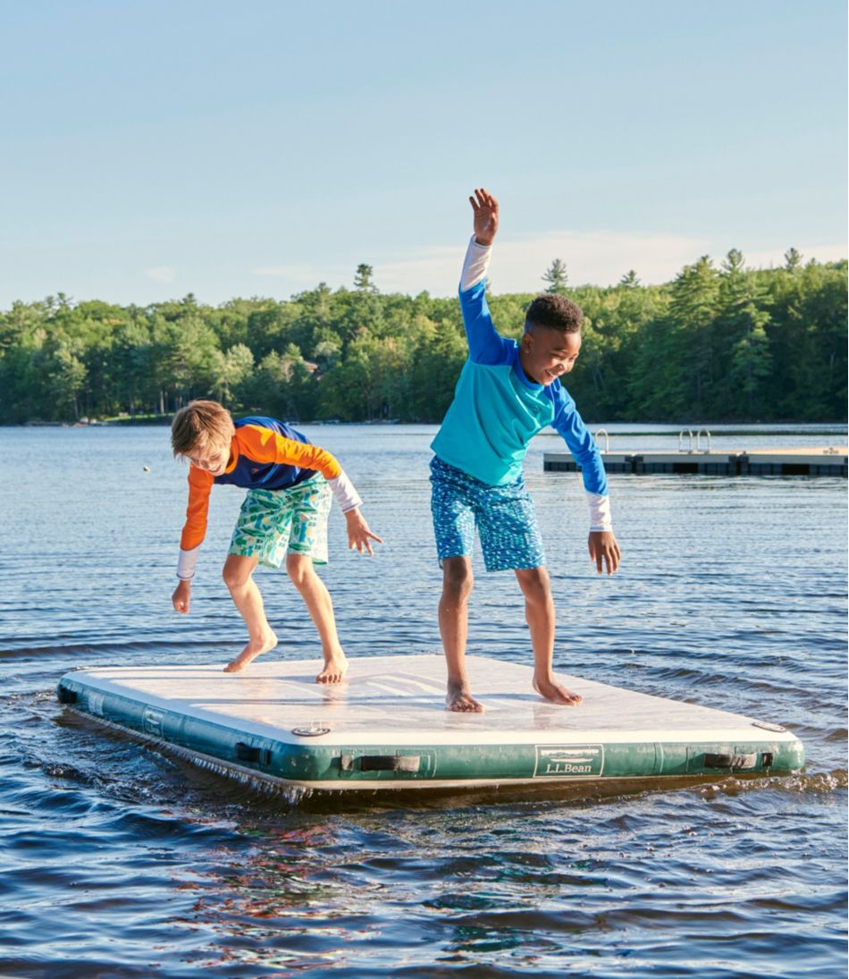 L.L.Bean Inflatable Swim Dock