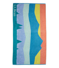 Colorbars Scenic Seaside Beach Towel